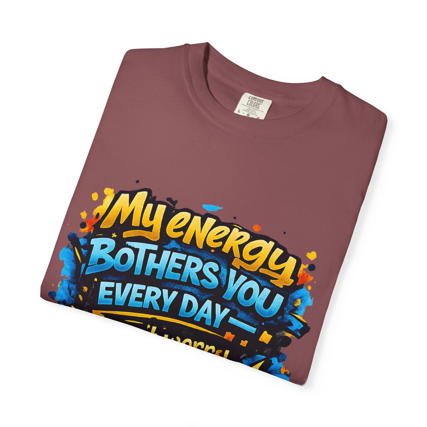 My Energy Bothers You Every Day tee | Christian Faith Shirt, Lightning Graphic