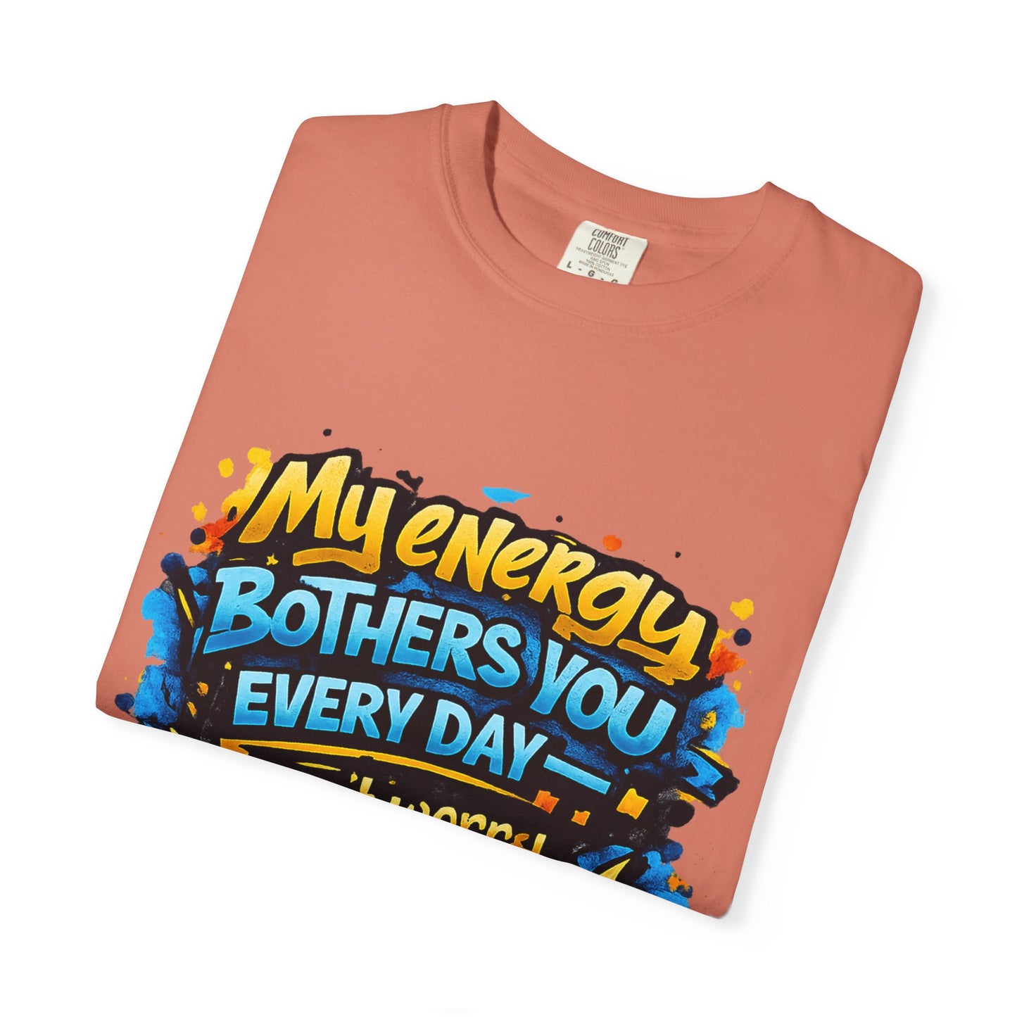 My Energy Bothers You Every Day tee | Christian Faith Shirt, Lightning Graphic