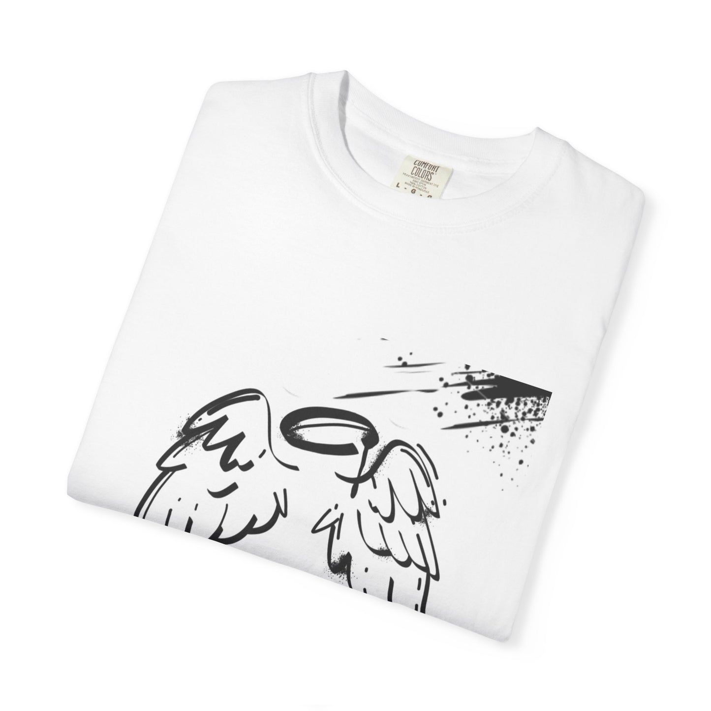 Angel Wings Graphic T‑Shirt — "My Soul Is In The Hand of God" Inspirational Tee