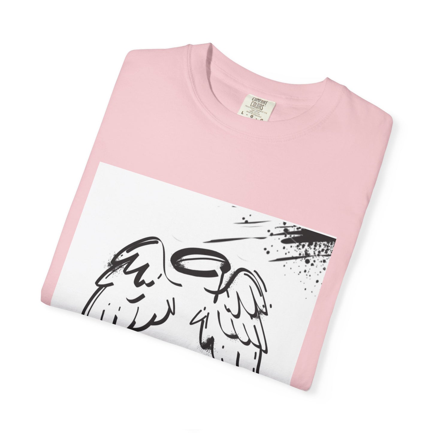 Angel Wings Graphic T‑Shirt — "My Soul Is In The Hand of God" Inspirational Tee