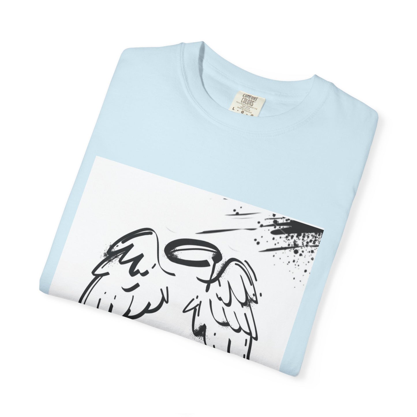 Angel Wings Graphic T‑Shirt — "My Soul Is In The Hand of God" Inspirational Tee