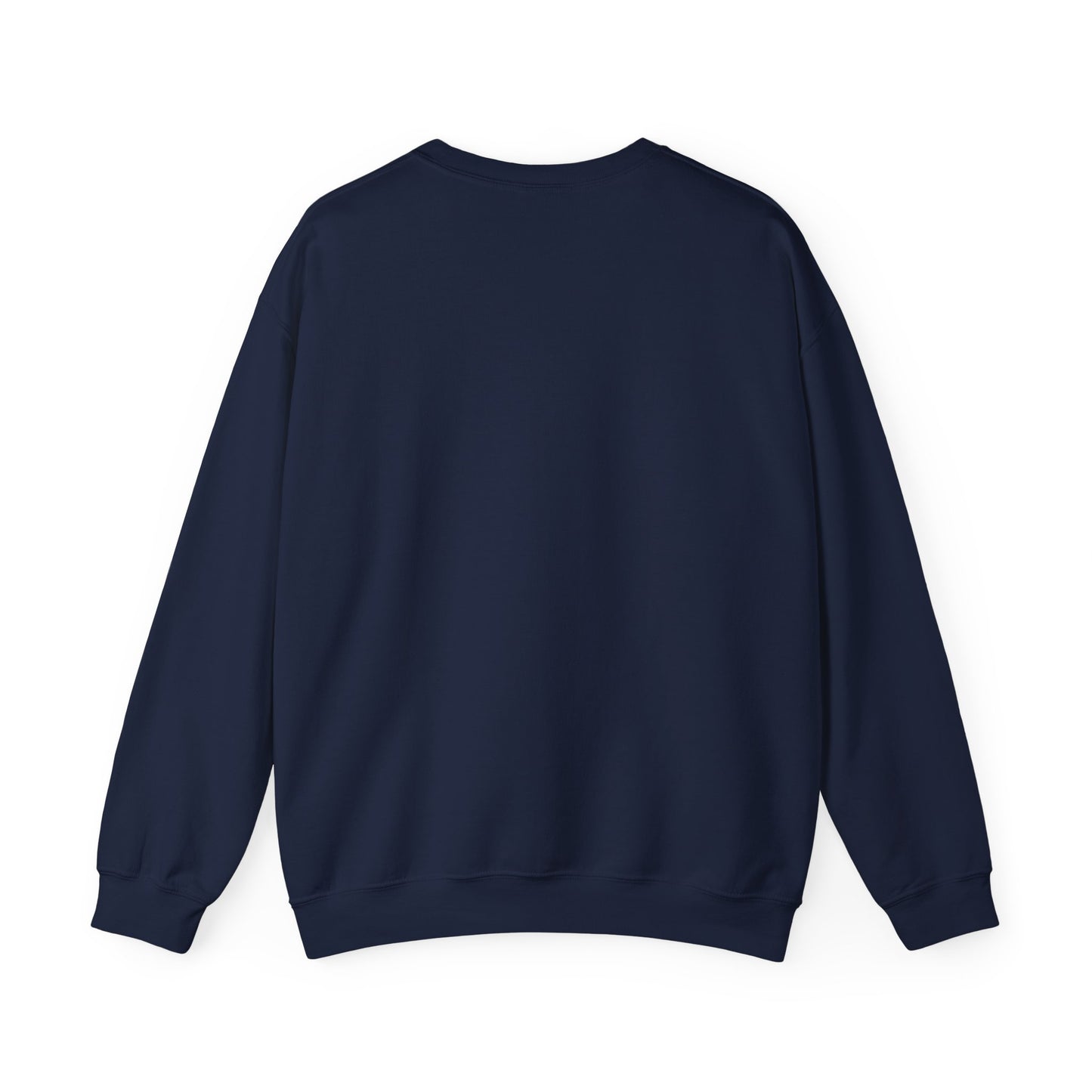 Christian Crewneck Sweatshirt — "My Soul Is In The Hand Of God" Angel Wings Graphic