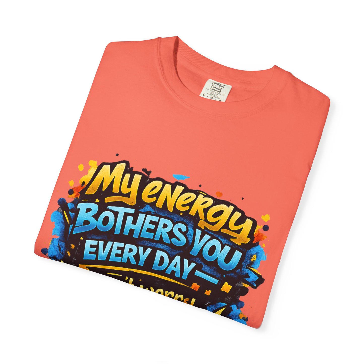 My Energy Bothers You Every Day tee | Christian Faith Shirt, Lightning Graphic