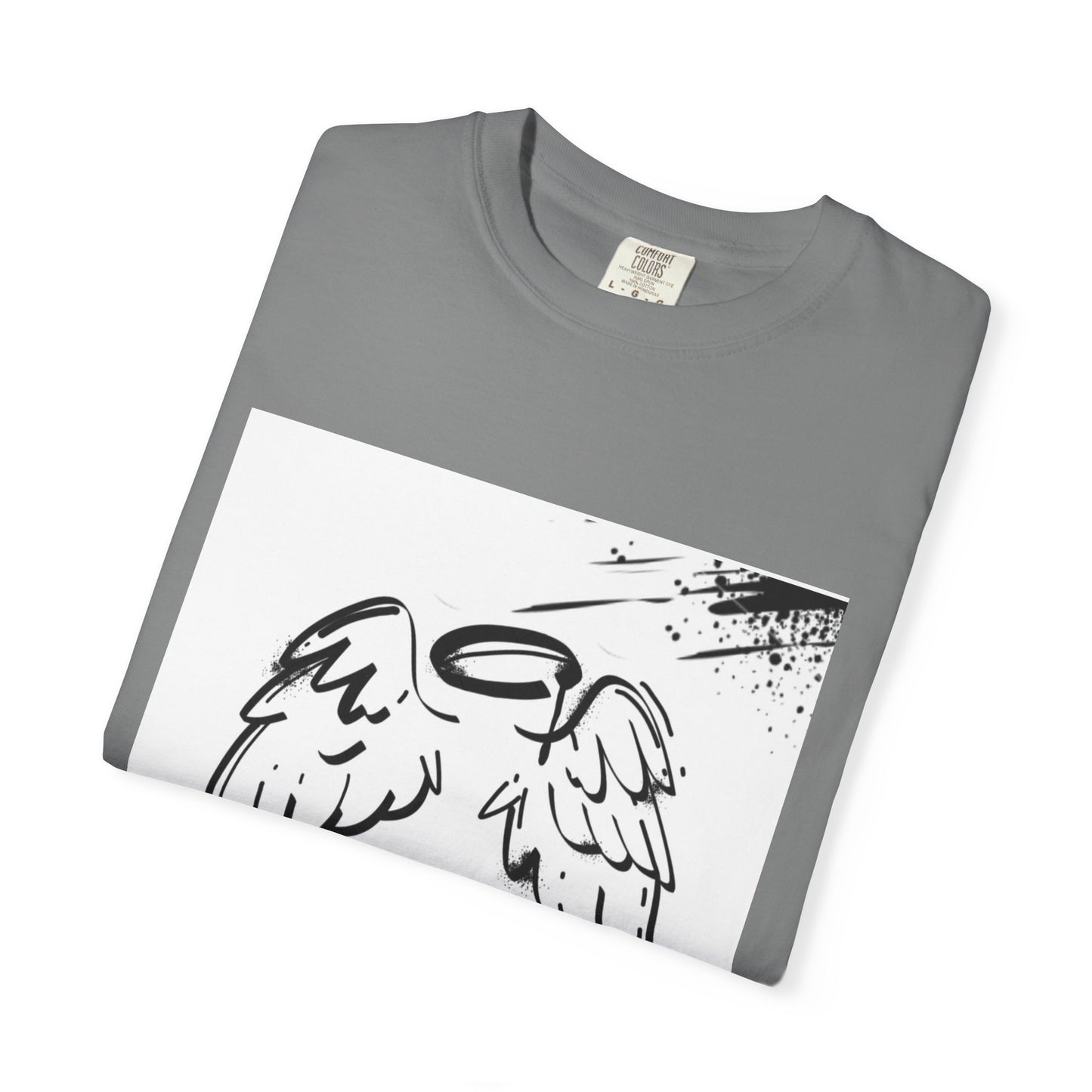 Angel Wings Graphic T‑Shirt — "My Soul Is In The Hand of God" Inspirational Tee