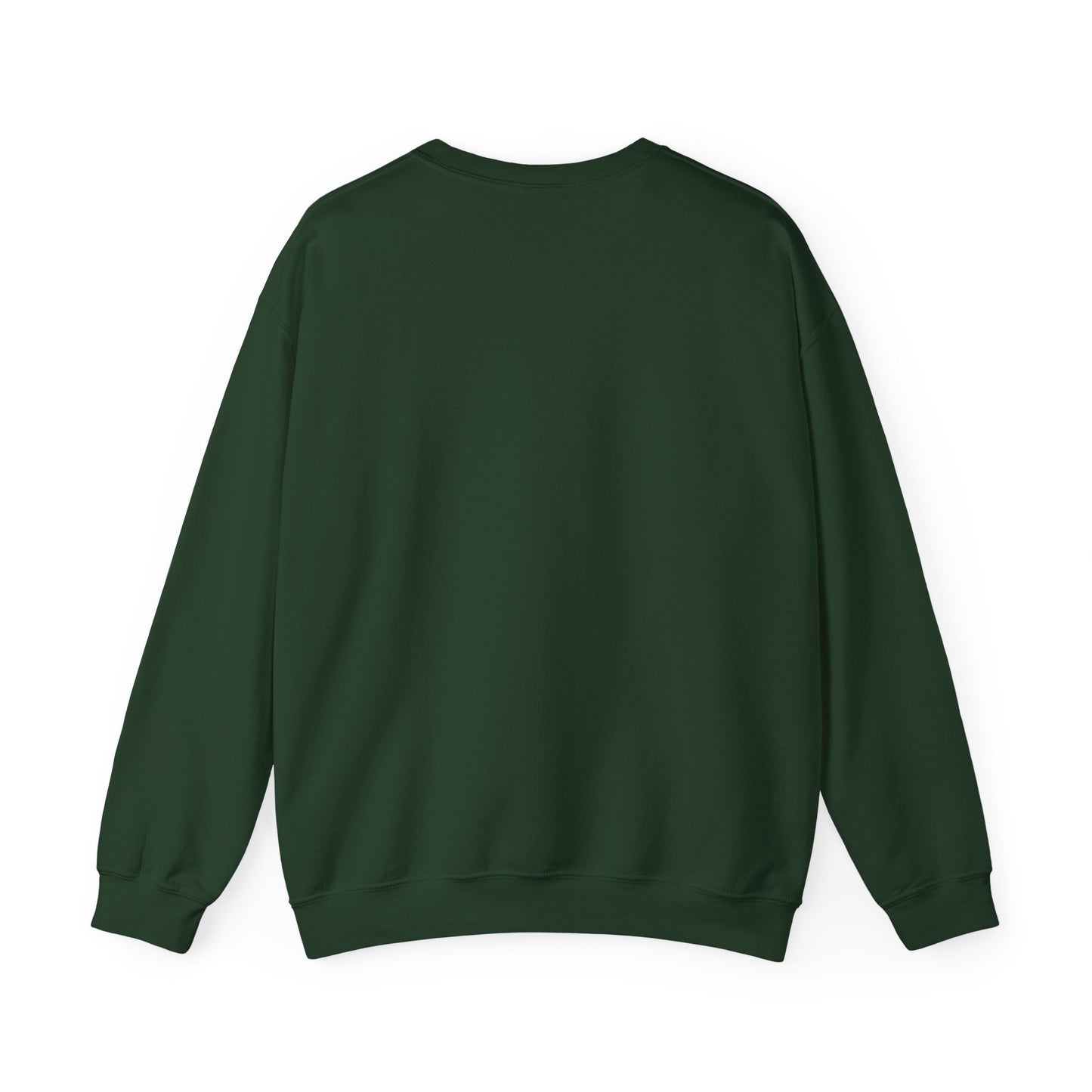 Christian Crewneck Sweatshirt — "My Soul Is In The Hand Of God" Angel Wings Graphic