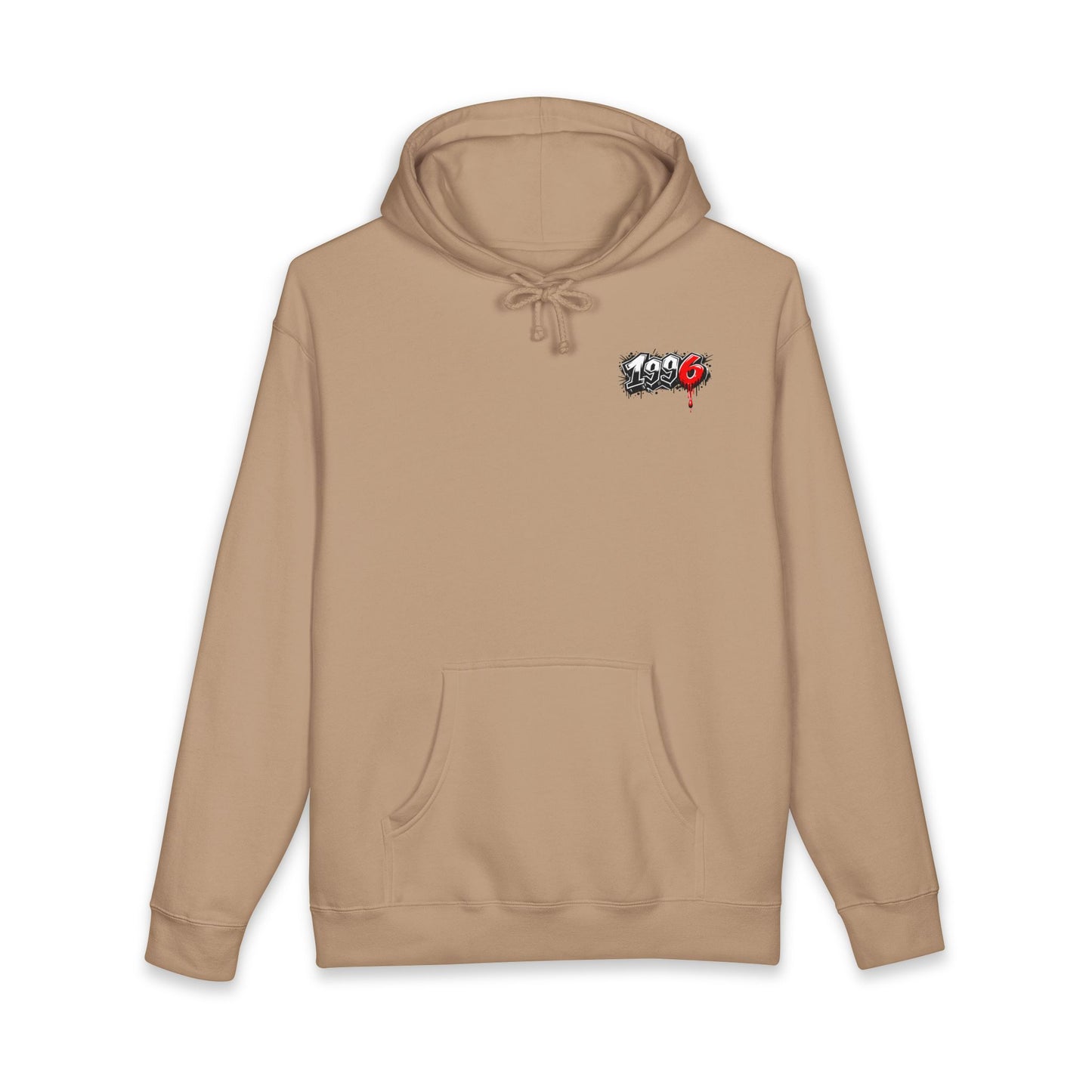 City Streets Hoodie — Urban Rainy Day Car Illustration Pullover