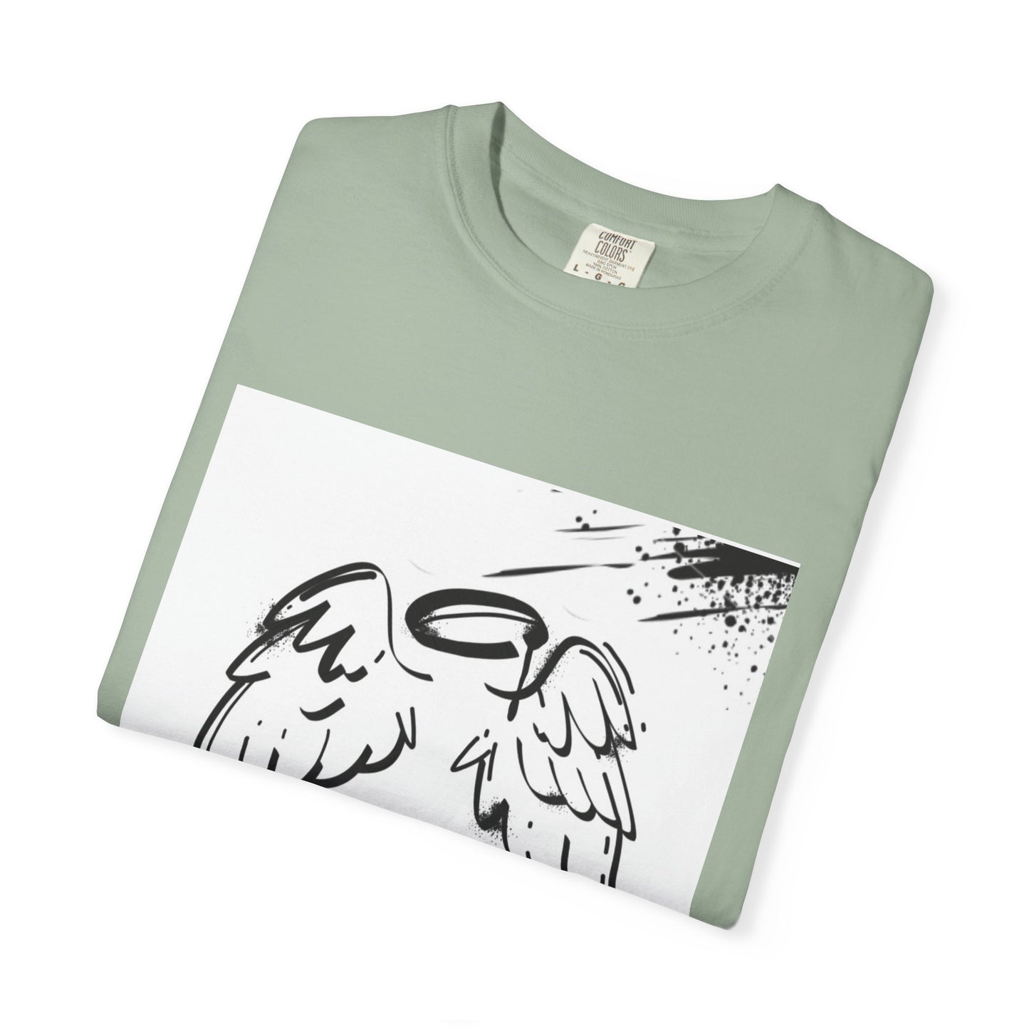 Angel Wings Graphic T‑Shirt — "My Soul Is In The Hand of God" Inspirational Tee