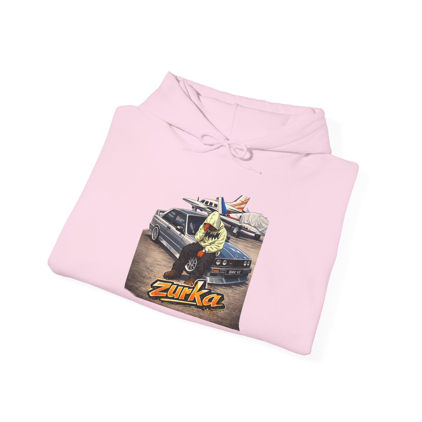 Zurka Streetwear Hoodie — Retro Surf Skate Graphic Pullover